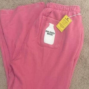 Dairy Boy Strawberry Milk Sweatpants